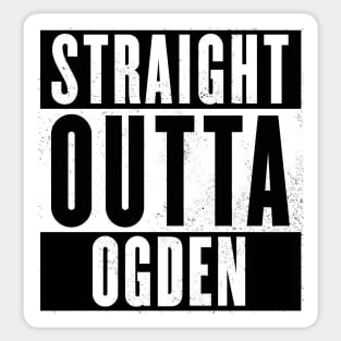 Straight Outta Ogden Sticker